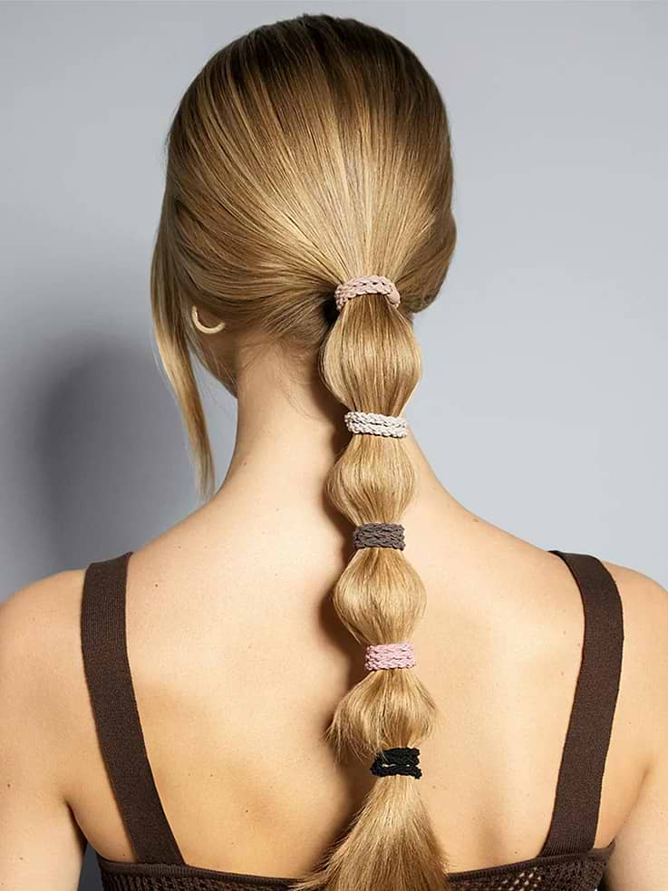 Image number 3 showing, The Hair Edit Braided Bands Hair Ties Set