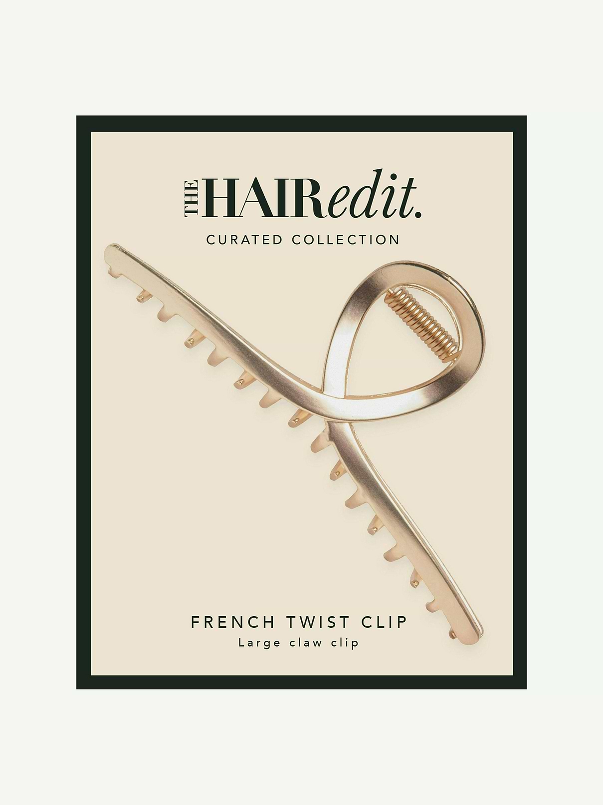 Image number 1 showing, The Hair Edit French Twist Claw Clip