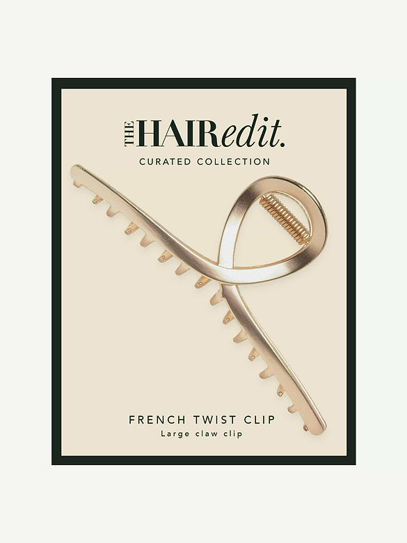 The Hair Edit French Twist Claw Clip
