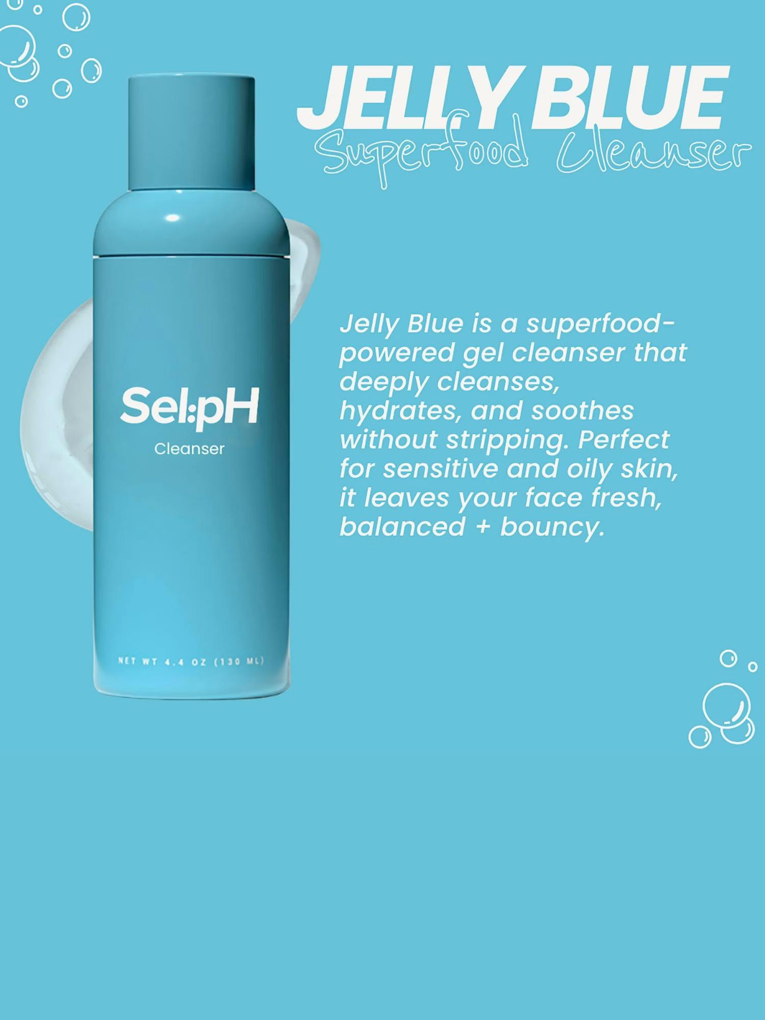 Image number 2 showing, Selph Jelly Blue Superfood Cleanser