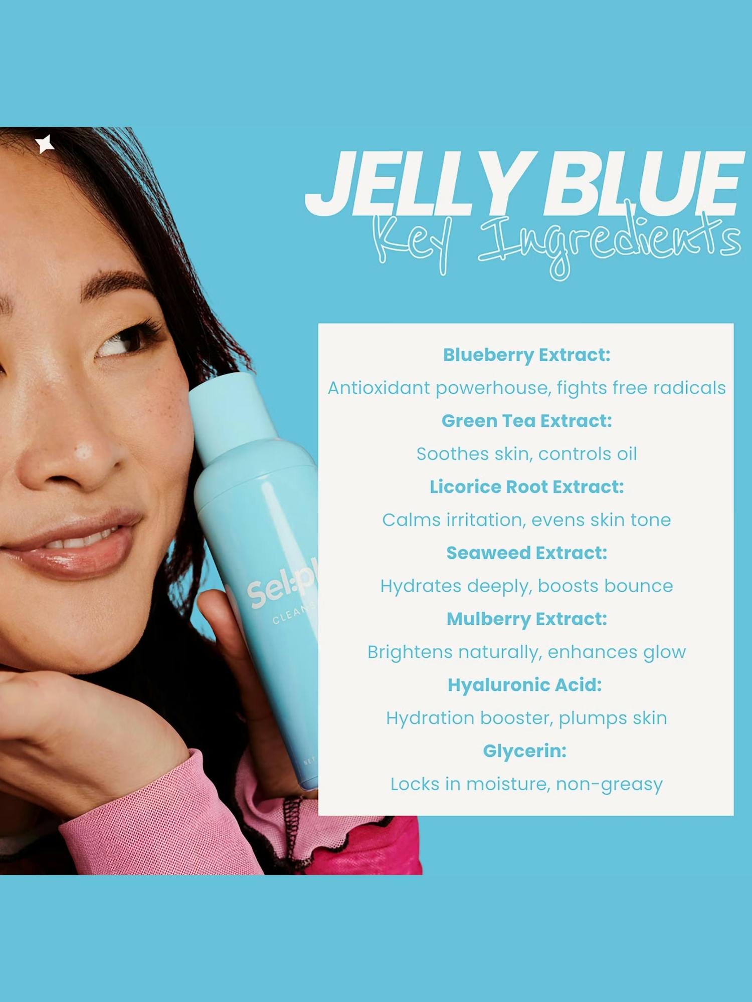 Selph Jelly Blue Superfood Cleanser