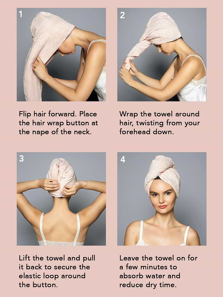 Image number 4 showing, The Hair Edit Quick Dry Microfiber Hair Wrap