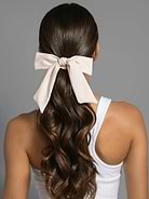 Image number 2 showing, The Hair Edit Goddess Ribbon Bow Scrunchie
