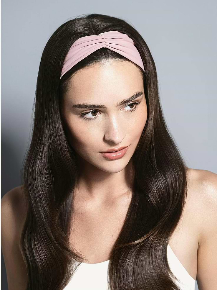 Image number 3 showing, The Hair Edit Lotus Soft Pleated Headband