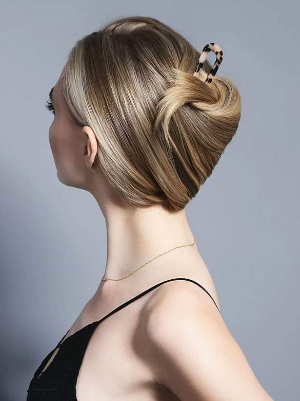 The Hair Edit Sleek Chignon French Hair Pin
