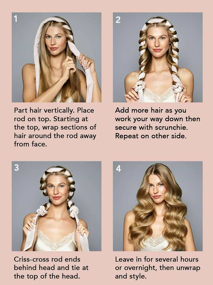 Image number 3 showing, The Hair Edit Heatless Soft Ribbon Curl Set