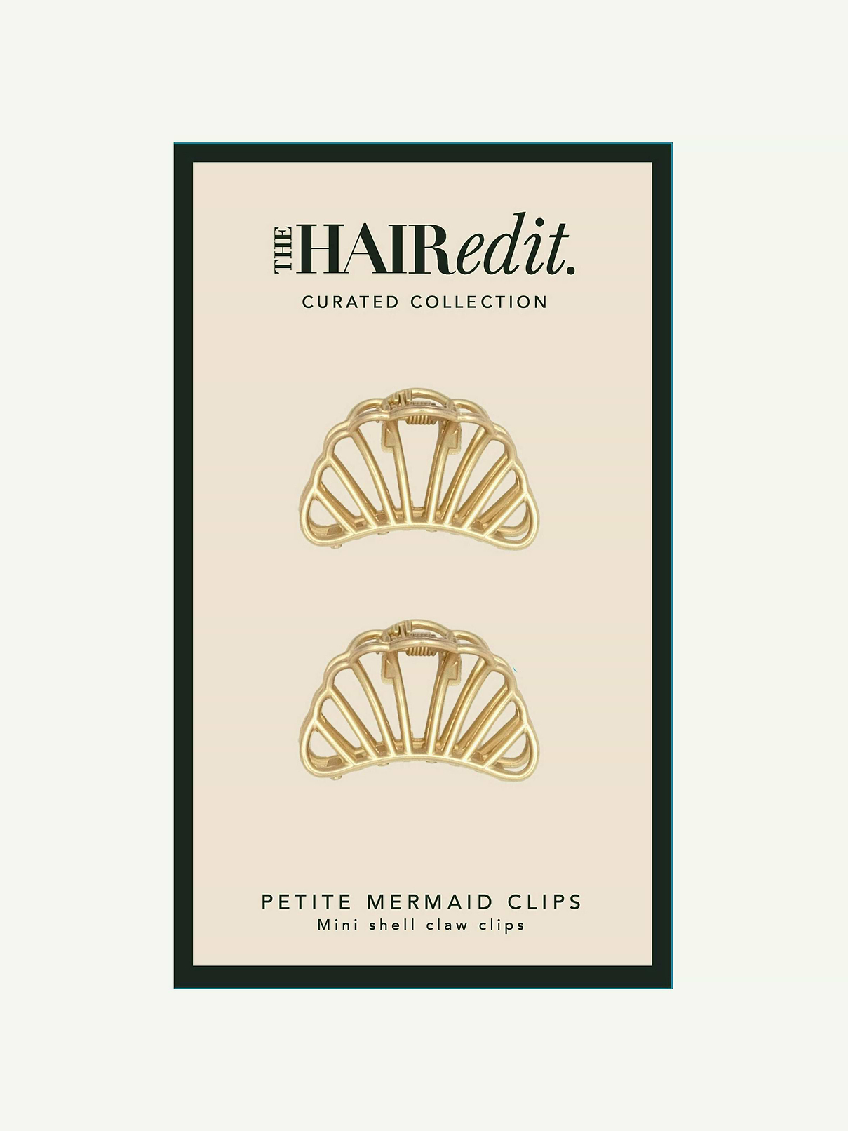 Image number 1 showing, The Hair Edit Petite Gilded Mermaid Clips