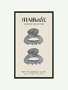 Image number 1 showing, The Hair Edit Petite Marble Clips