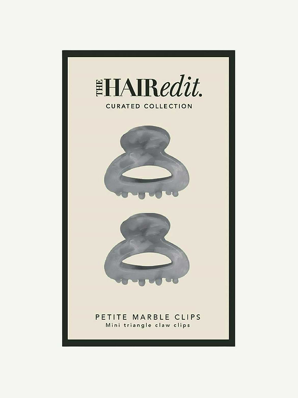 The Hair Edit Petite Marble Clips