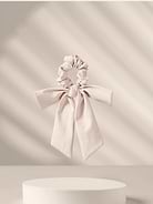 Image number 3 showing, The Hair Edit Goddess Ribbon Bow Scrunchie