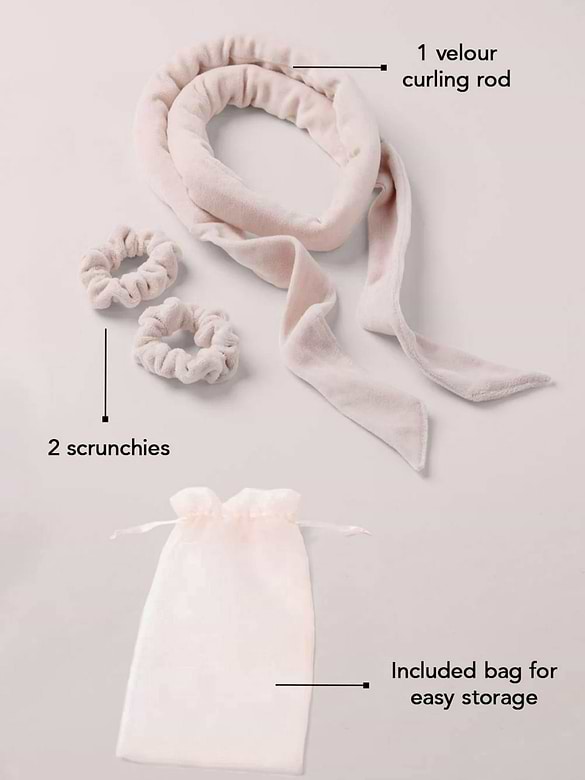 The Hair Edit Heatless Soft Ribbon Curl Set