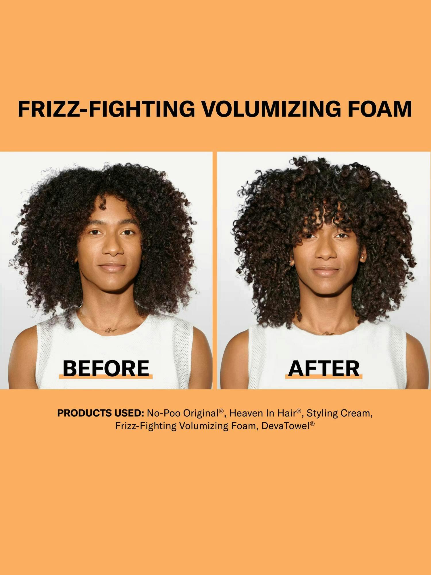 Image number 2 showing, Devacurl Frizz-Fighting Volumizing Foam