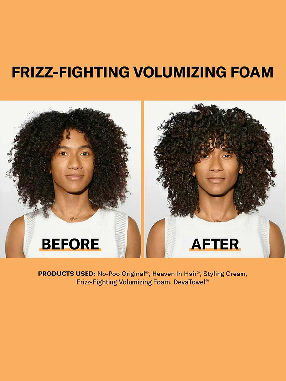 Devacurl Frizz-Fighting Volumizing Foam