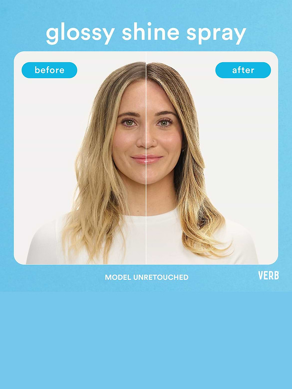 Verb Glossy Shine Spray With Heat Protection
