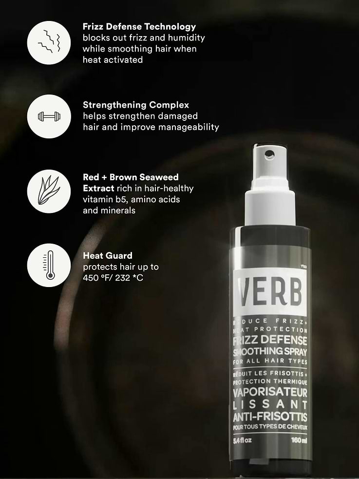 Image number 2 showing, Verb Frizz Defense Smoothing Spray