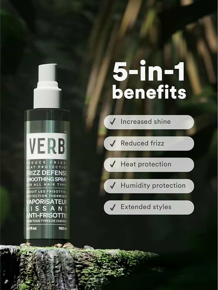 Image number 3 showing, Verb Frizz Defense Smoothing Spray