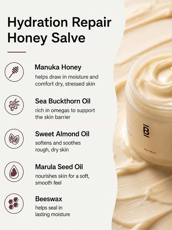 Blossom Essential Hydration Repair Honey Salve