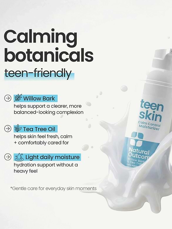 Natural Outcome Teen Skin Moisturizer