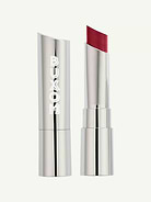Image 1 of 4, unleash your bold, baddie energy, this creamy satin lipstick provides pigment-rich color in a single swipe, infused with an innovative blend of Peptides, Hyaluronic Acid and Sunflower Wax, this loaded, lip-loving formula leaves your pout moisturized, smooth and soft with our tantalizingly cool tingle, BUXOM is 100% cruelty-free & made without parabens, mineral oil, petrolatum, the custom-curved bullet shape hugs your natural lip contours for a precise application, weightless, vibrant full color in 1 swipe, easy to apply, formula glides on smoothly, non-drying, comfortable wear, bleed and feather-resistant, Product #1201807