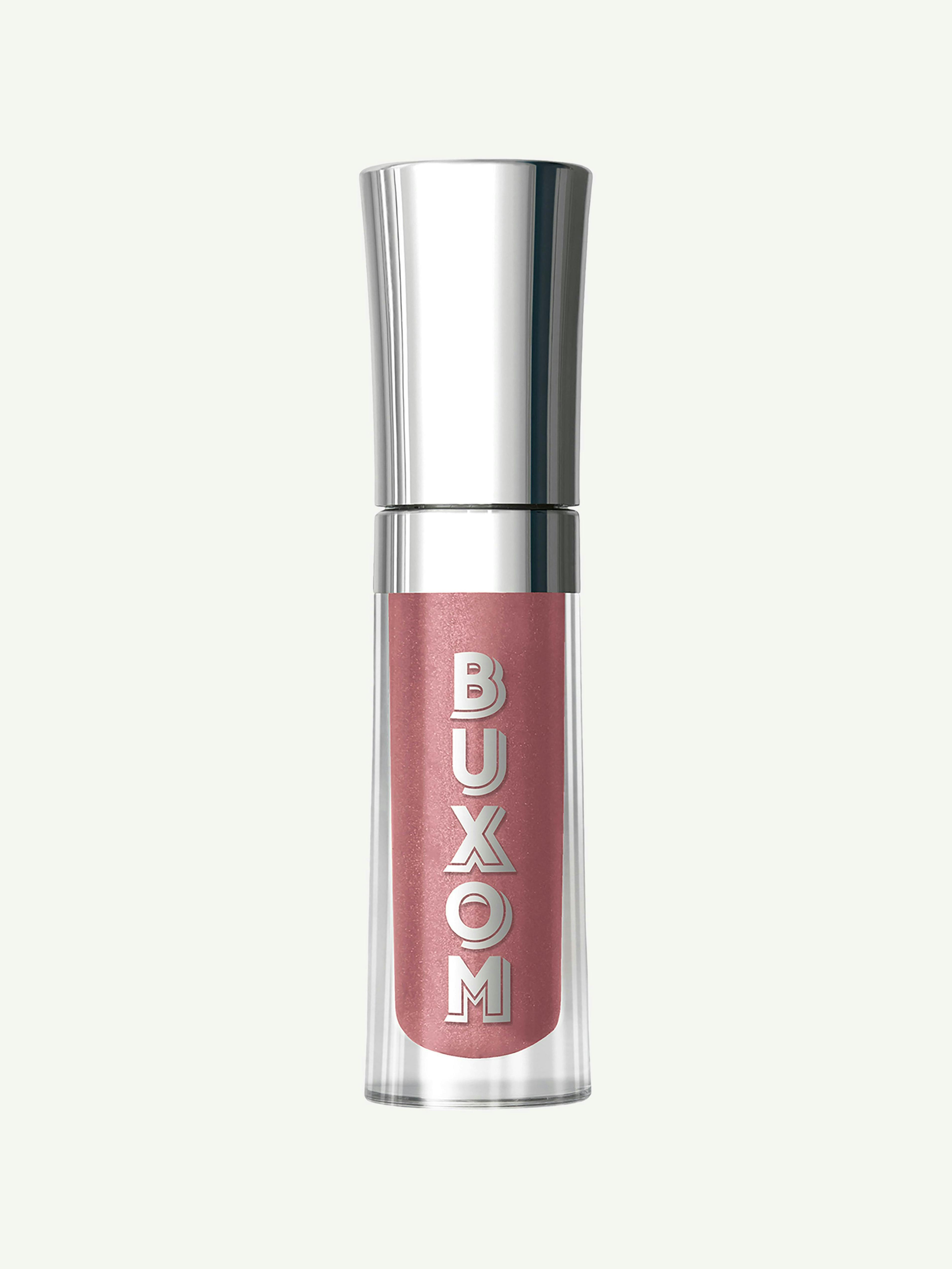 Image 1 of 7, Glide on weightless, non-sticky, high-shine color with BUXOM’s Full-On Plumping Lip Cream. This creamy gloss visibly plumps and smooths lips for a fuller look, powered by a Plumping Peptide Complex, Hyaluronic Filling Spheres, and antioxidant-rich Vitamin E. It hydrates and softens while delivering a refreshing cooling tingle and mirror-like shine., Visibly plumps for fuller-looking lips, Unique peptide complex and Vitamin E nourish and moisturize, Non-sticky, high-shine formula with a creamy finish, Product #1201653