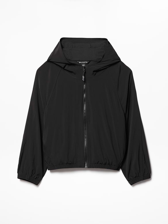 Athleta Girl Run Free Hooded Jacket
