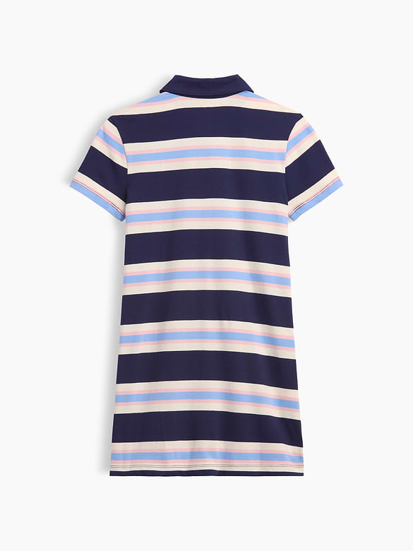 Kids Stripe Rugby Polo Dress