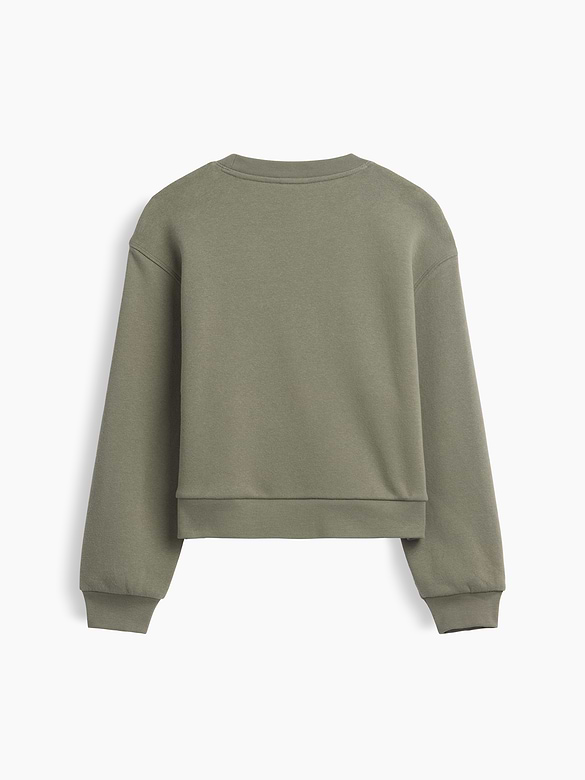 Kids Relaxed Wedge Crewneck Sweatshirt