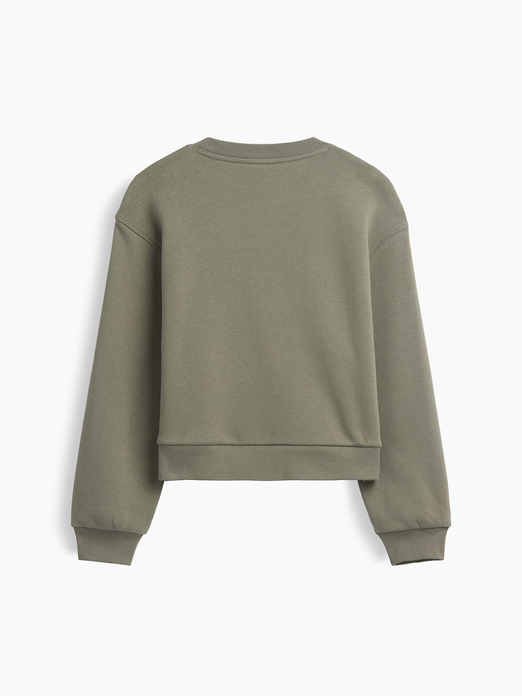 Image number 3 showing, Kids Relaxed Wedge Crewneck Sweatshirt