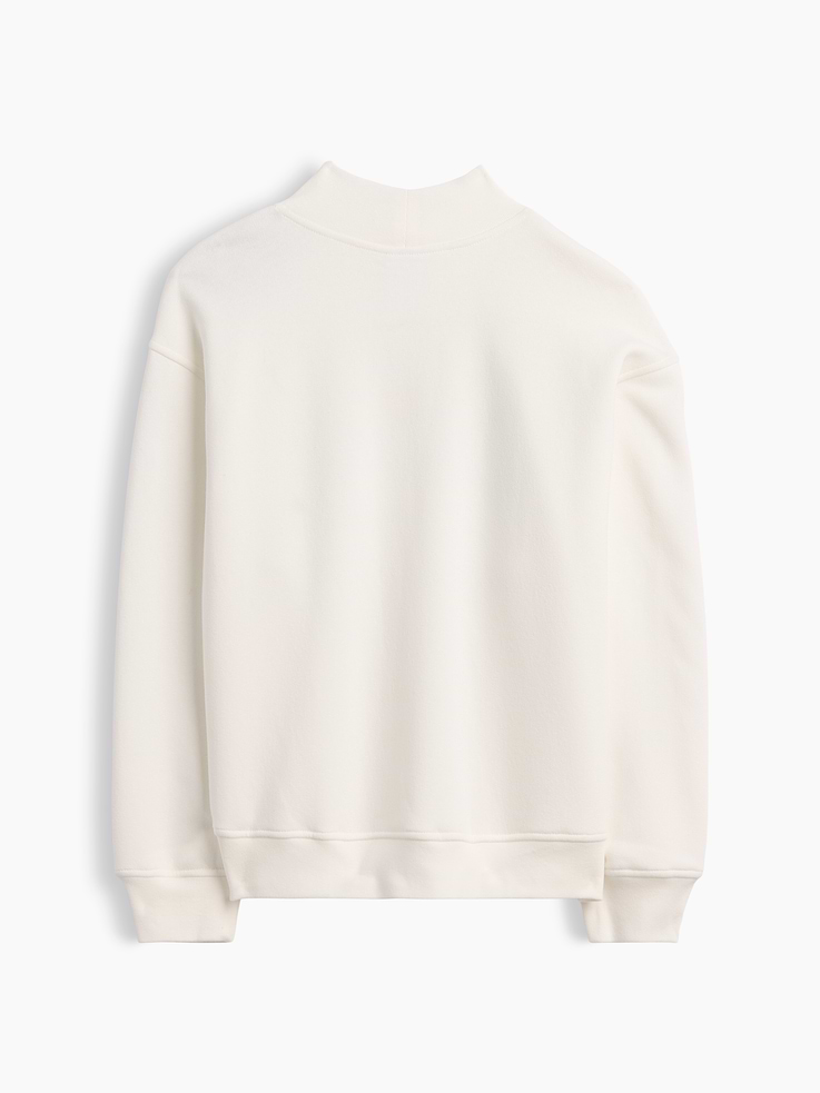 Image number 3 showing, Kids Oversized Mockneck Logo Sweatshirt
