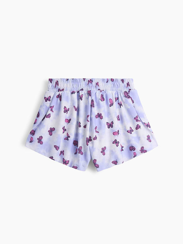 Kids Pull-On Butterfly Shorts