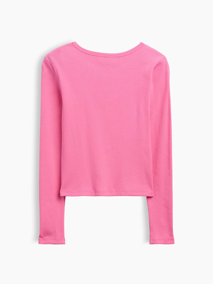 Image 3 of 3, Kids Ribbed T-Shirt