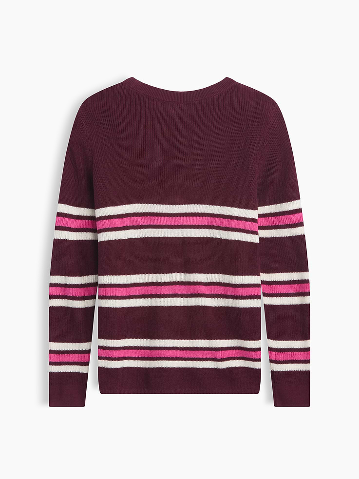 Image number 3 showing, Kids Relaxed Stripe Crewneck Sweater