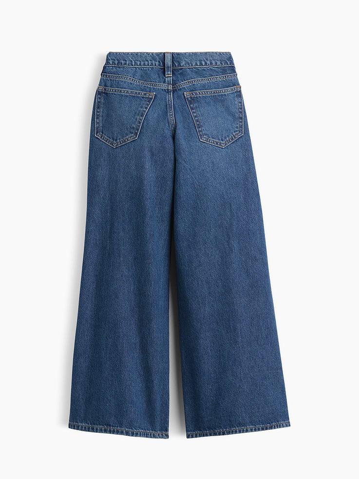 Image number 3 showing, Kids Low Rise Embroidered Baggy Jeans