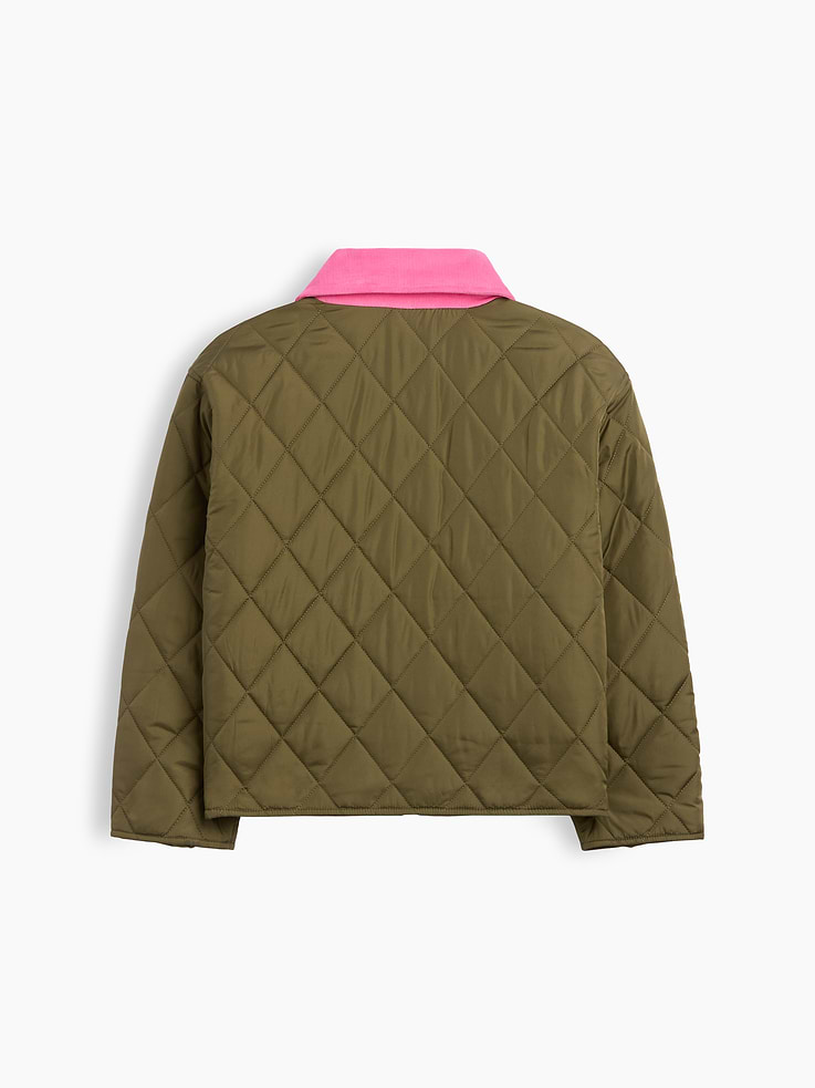 Image number 3 showing, Kids Relaxed Quilted Barn Jacket