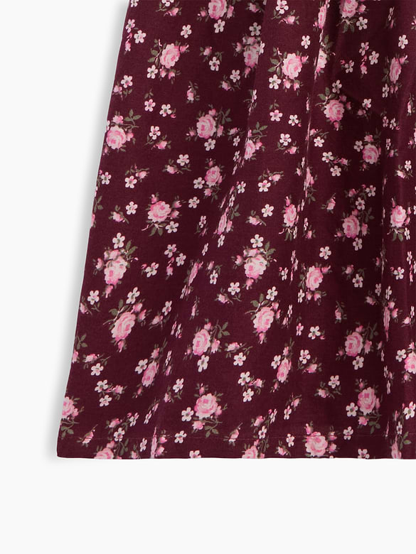 Kids Smocked Puff Sleeve Dress