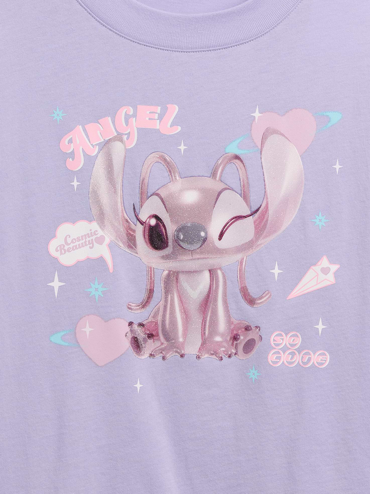 Image number 2 showing, GapKids × Disney Lilo and Stitch Oversized Graphic T-Shirt