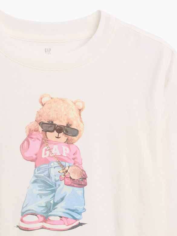 Kids Oversized Graphic T-Shirt