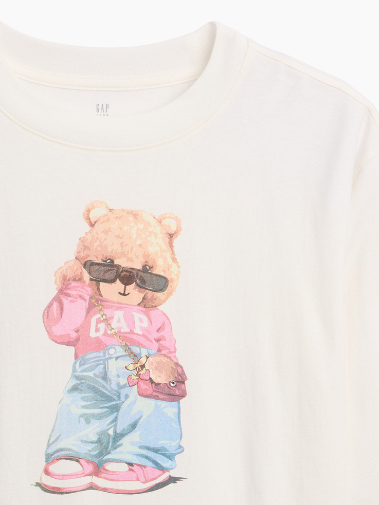 Image number 2 showing, Kids Oversized Graphic T-Shirt