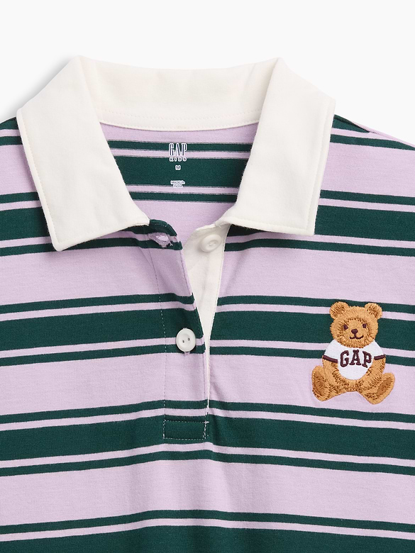Kids Relaxed Rugby Polo Shirt