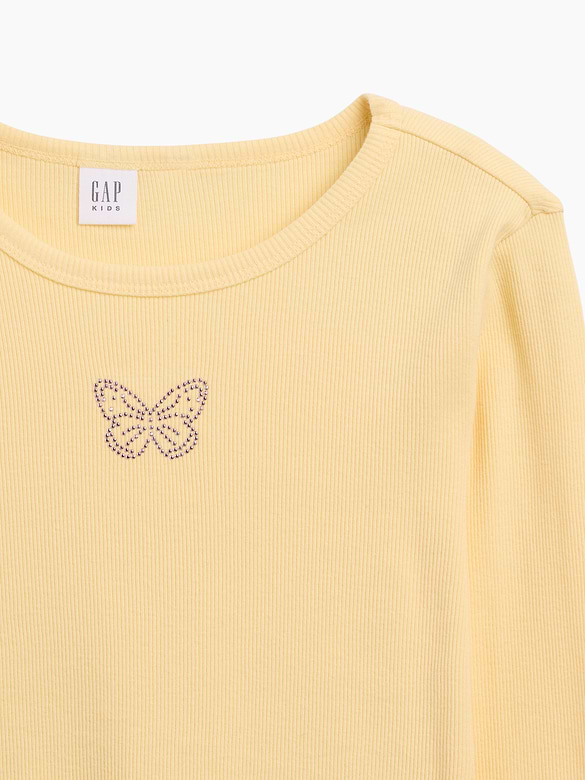 Kids Ribbed T-Shirt