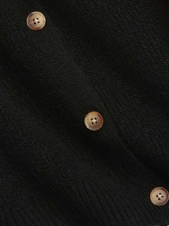 Kids Relaxed Shaker-Stitch Cardigan
