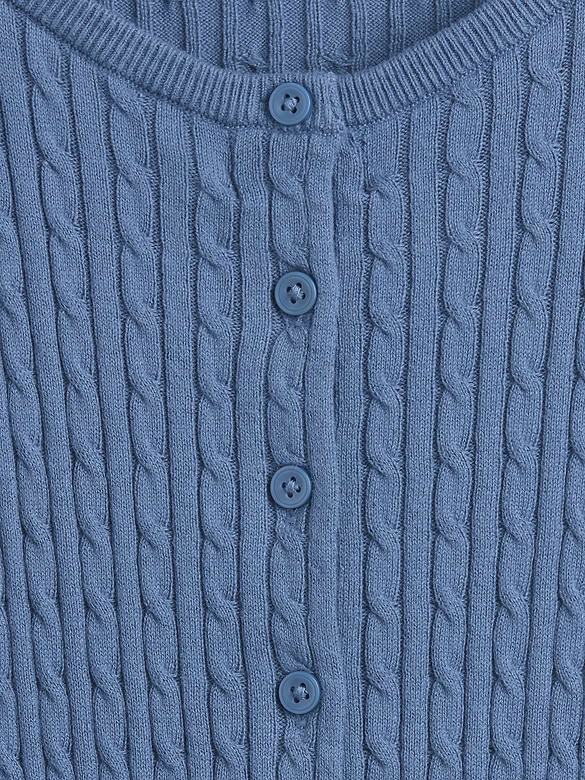 Kids Cable-Knit Cardigan