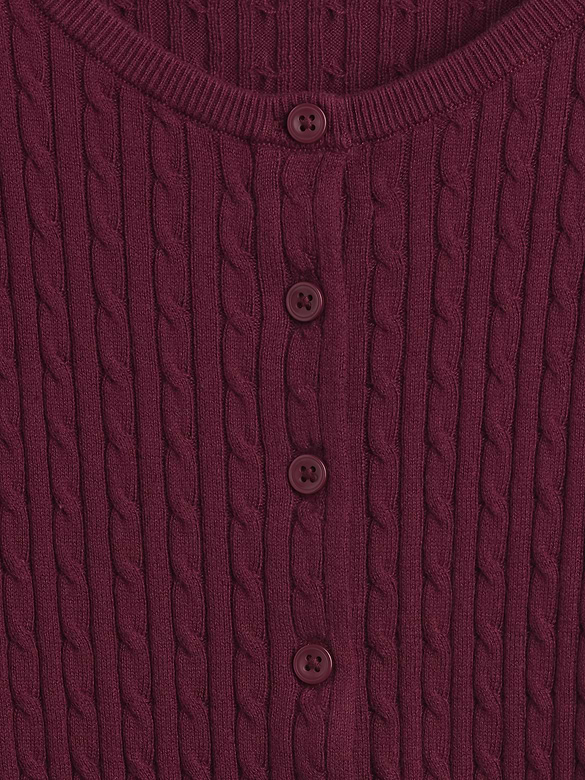 Kids Cable-Knit Cardigan
