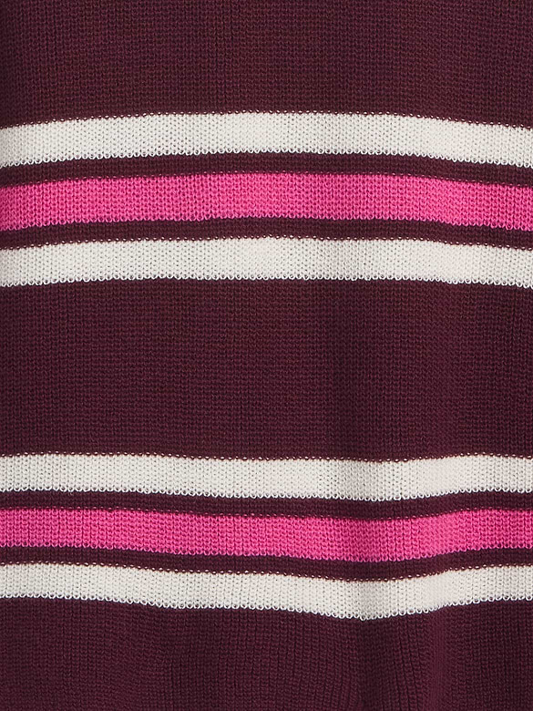 Kids Relaxed Stripe Crewneck Sweater