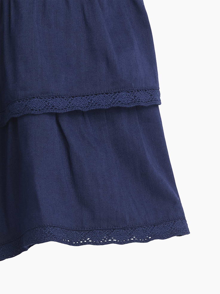 Image number 2 showing, Kids Pull-On Tiered Skirt
