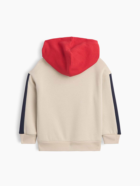 babyGap Relaxed Colorblock Logo Hoodie