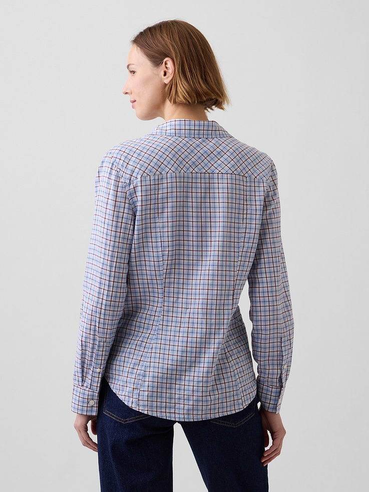 L'image numéro 3 présente Chemise western à carreaux