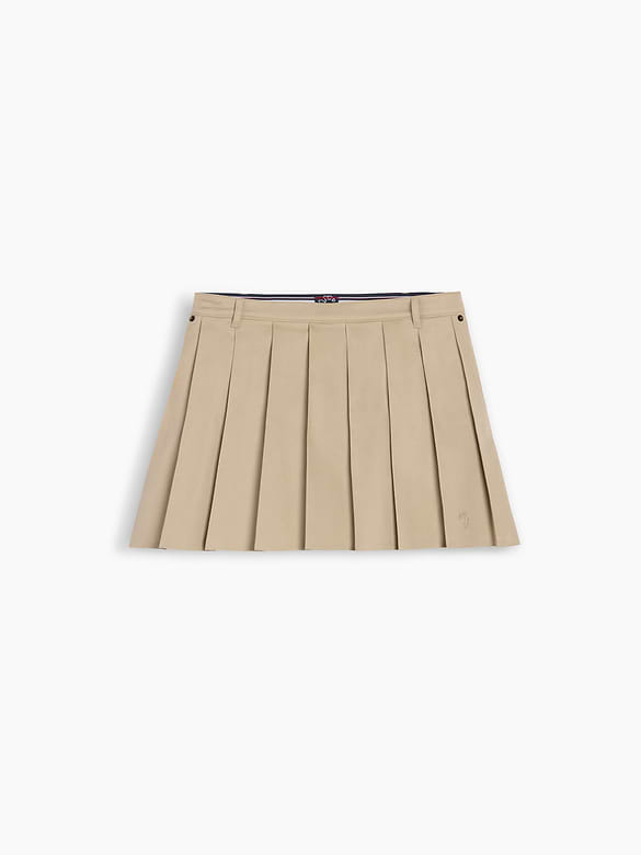 Gap × Malbon Pleated Twill Mini Skort