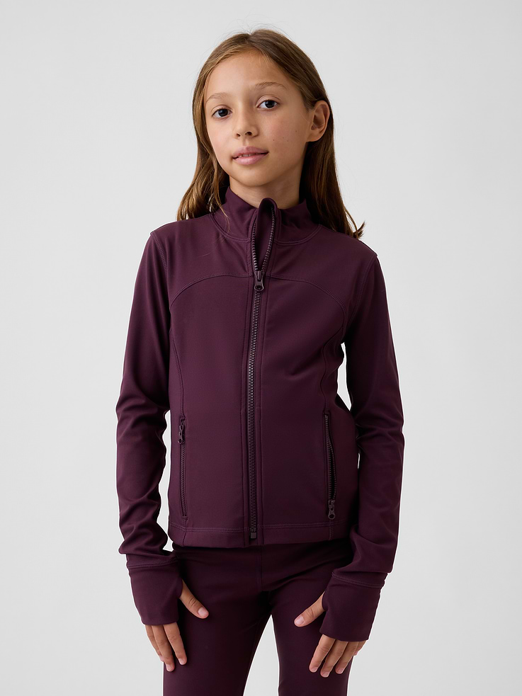 Image number 1 showing, Kids Quick-Dry Zip Jacket