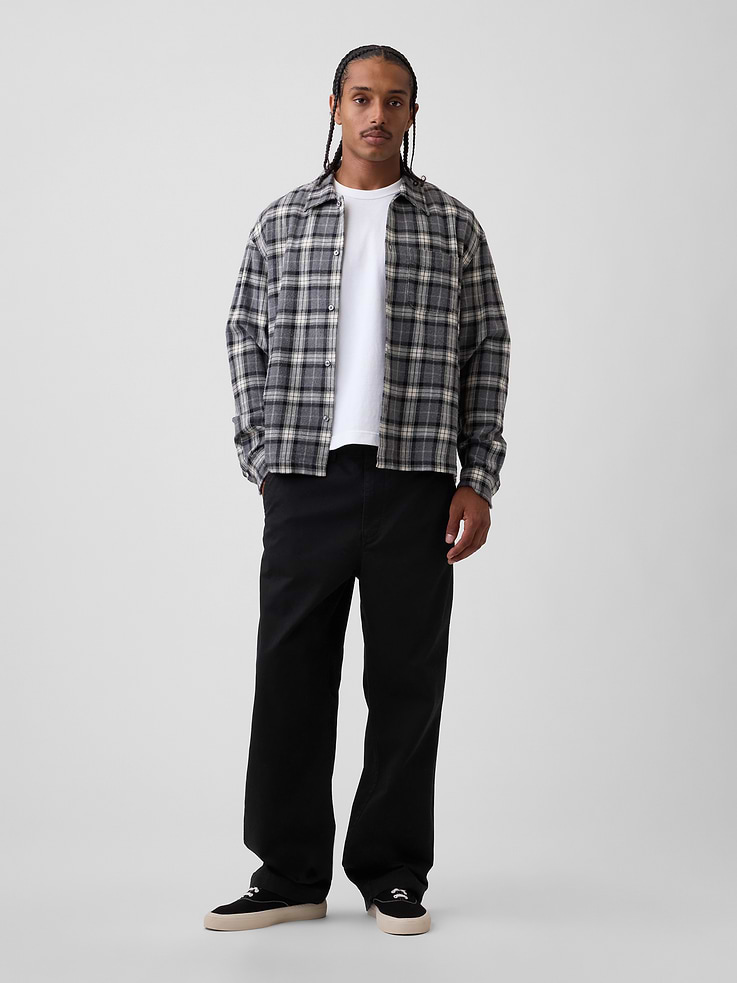 Image number 6 showing, Heavyweight Twill '90s Loose Khakis